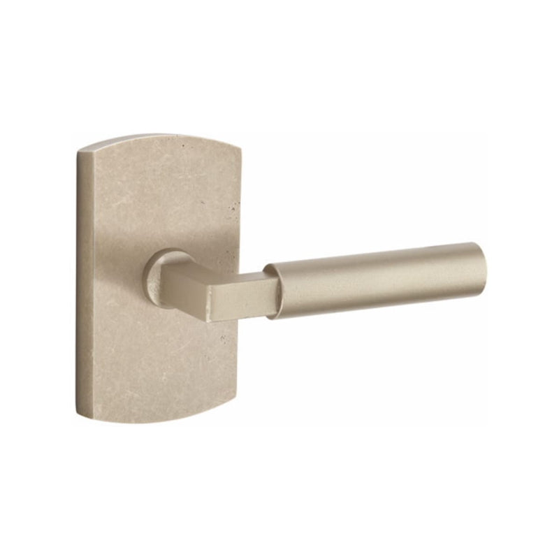 Emtek Sandcast Bronze Bryce Lever Concealed Screws with