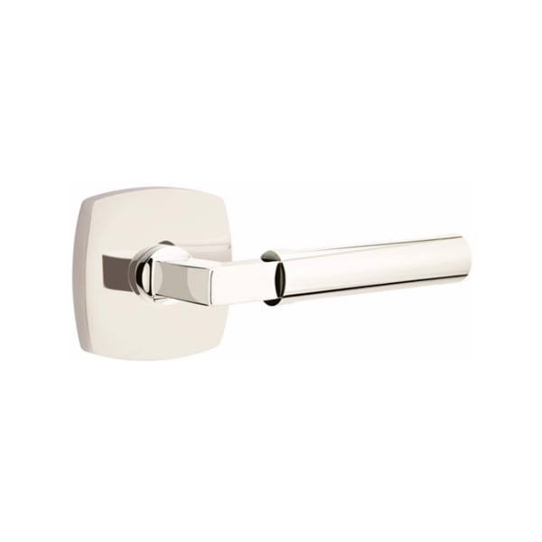 Emtek Hercules Lever with Urban Modern Rosette Concealed Screws