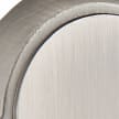 EMTEK Modern Brass Ebony Knob Concealed Screw with Modern Rosette