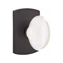 Emtek Glass Hampton Knob Concealed Screws with