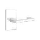 EMTEK Argos Lever Concealed Screws with Modern Rectangular Rosette