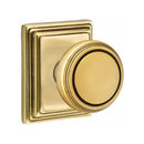 Emtek Norwich Knob Concealed Screws With Wilshire Rosette