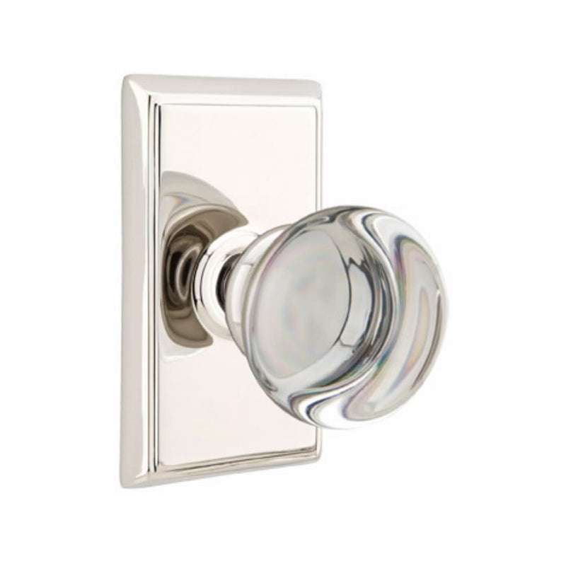 Emtek Providence Knob Concealed Screws With Rectangular Rosette
