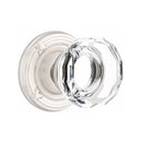 Emtek Lowell Knob Concealed Screws With Ribbon & Reed Rosette