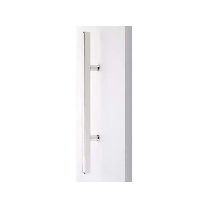 Emtek Square Long Door Pulls - Stainless Steel