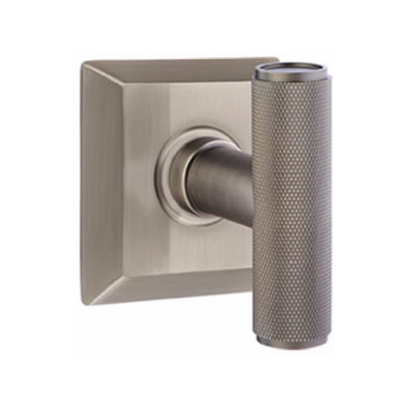 Emtek Ace Knurled Knob with Quincy Rosette