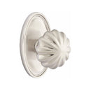 Emtek Melon Knob Concealed Screws With Oval Rosette