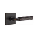 Emtek Select R-BAR Tribeca Lever Concealed Screws with Square Rosette