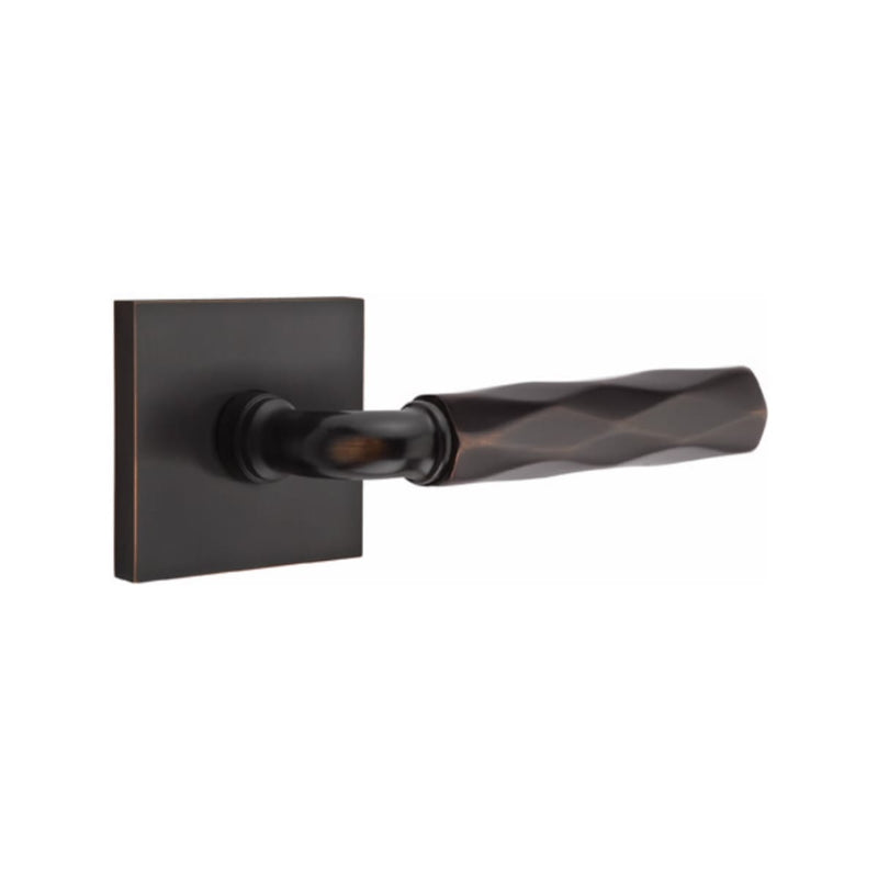 Emtek Select R-BAR Tribeca Lever with Square Rosette