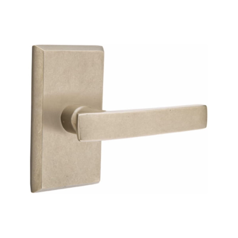 Emtek Sandcast Bronze Yuma Lever Concealed Screws with