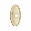 Emtek 2402 Doorbell Button with Oval Rosette