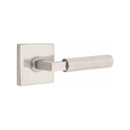 Emtek Select L-Square Faceted Lever Concealed Screws with Square Rosette