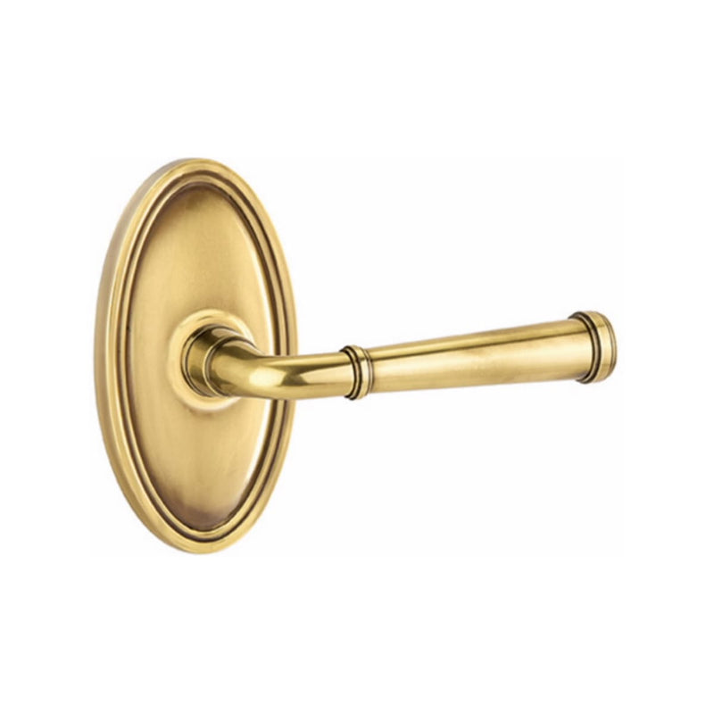 Emtek Merrimack Lever Concealed Screws with Oval Rosette