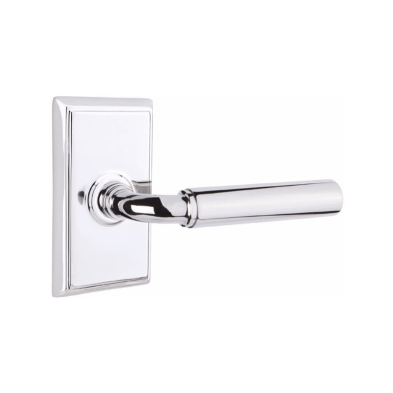 Emtek Manning Lever Concealed Screws with Rectangular Rosette