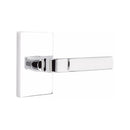 EMTEK Aston Lever Concealed Screws with Modern Rectangular Rosette