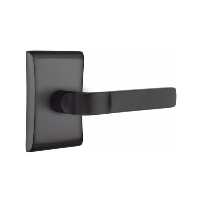 EMTEK Aston Lever Concealed Screws with Neos Rosette