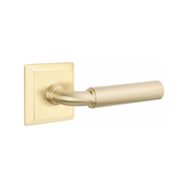 Emtek Manning Lever Concealed Screws with Quincy Rosette