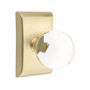 Emtek Bristol Knob Concealed Screws with Neos Rosette
