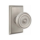 Emtek Waverly Knob Concealed Screws With Rectangular Rosette