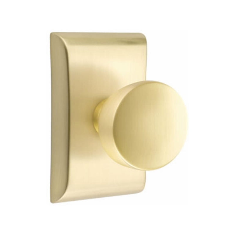 Emtek Laurent Knob with Neos Rosette