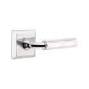 Emtek Select R-BAR Tribeca Lever Concealed Screws with Quincy Rosette