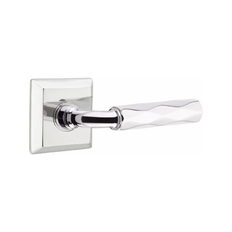 Emtek Select R-BAR Tribeca Lever with Quincy Rosette