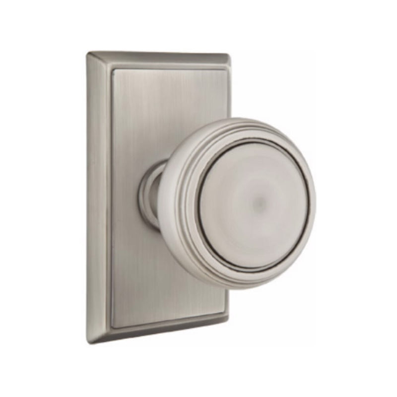 Emtek Norwich Knob With Rectangular Rosette