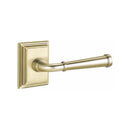 Emtek Merrimack Lever Concealed Screws with Wilshire Rosette