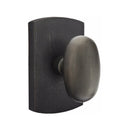 Emtek Sandcast Bronze Egg Knob with