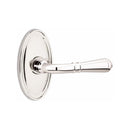 Emtek Turino Lever Concealed Screws with Oval Rosette