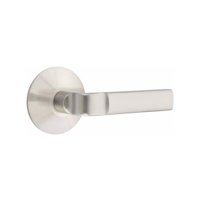 EMTEK Aston Lever Concealed Screws with Modern Rosette
