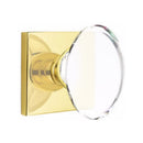 Emtek Hampton Knob with Square Rosette