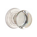 Emtek Providence Knob Concealed Screws With Ribbon & Reed Rosette