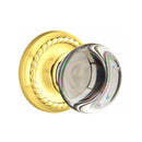 Emtek Providence Knob Concealed Screws With Rope Rosette
