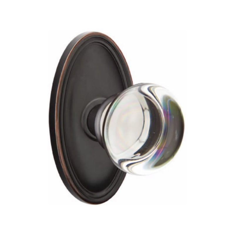 Emtek Providence Knob With Oval Rosette