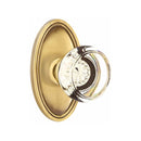 Emtek Georgetown Knob With Oval Rosette