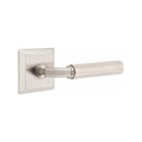 Emtek Select R-BAR Faceted Lever Concealed Screws with Quincy Rosette