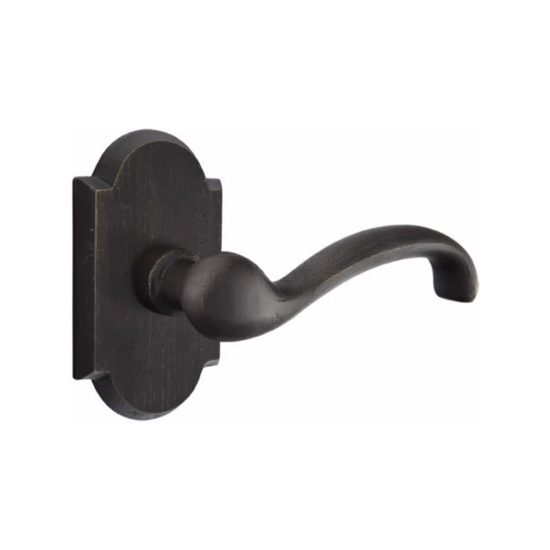 Emtek Sandcast Bronze Teton Lever Concealed Screws with