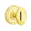 Emtek Egg Knob Concealed Screws With Regular Rosette