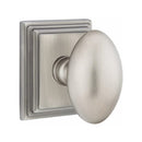 Emtek Egg Knob With Wilshire Rosette