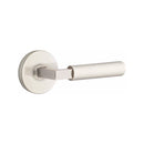 Emtek Select L-Square Smooth Lever Concealed Screws with Disk Rosette