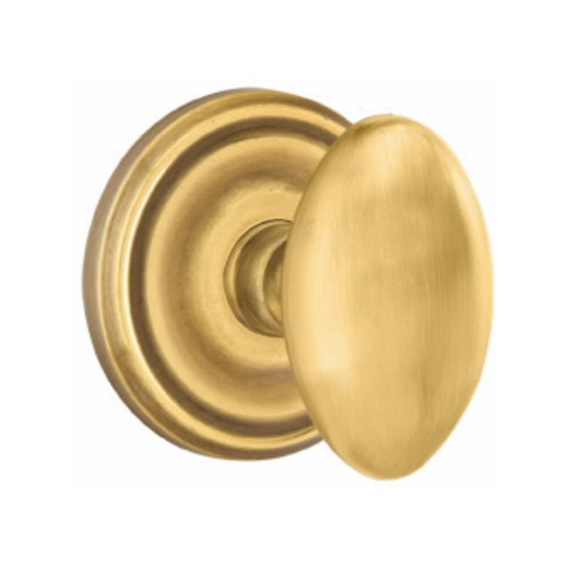 Emtek Egg Knob With Regular Rosette