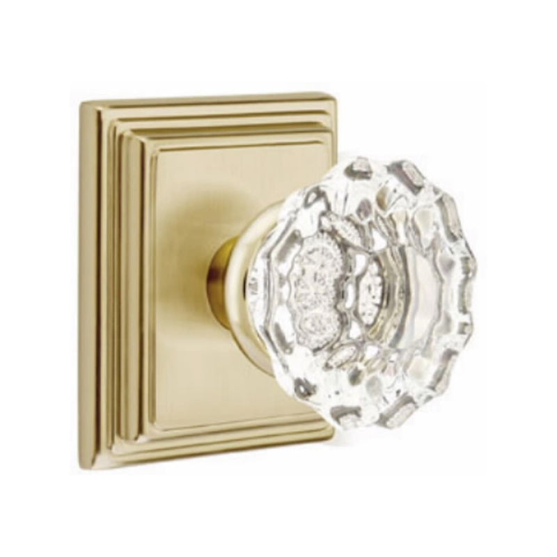 Emtek Astoria Knob With Wilshire Rosette