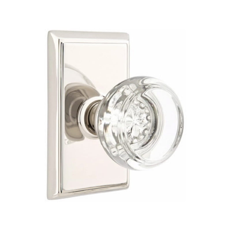 Emtek Georgetown Knob With Rectangular Rosette