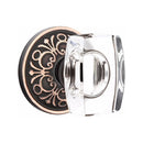 Emtek Windsor Knob Concealed Screws With Lancaster Rosette