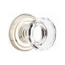 Emtek Lowell Knob With Regular Rosette