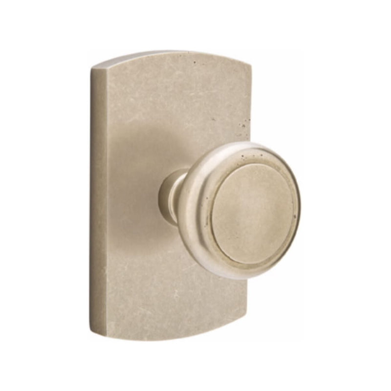 Emtek Sandcast Bronze Butte Knob with