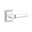 Emtek Milano Lever Concealed Screws with Wilshire Rosette