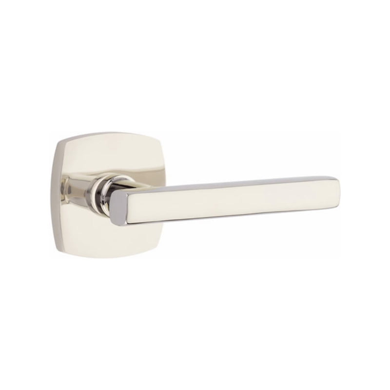 EMTEK Freestone Lever with Urban Modern Rosette