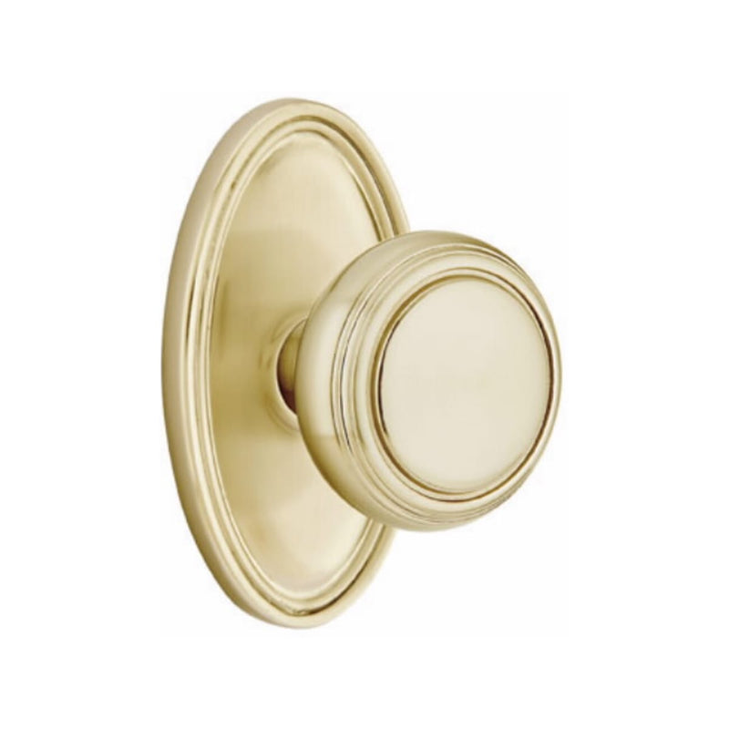 Emtek Norwich Knob With Oval Rosette